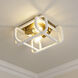 Camden 2 Light 11.5 inch Brushed Champagne Bronze Flush Mount Ceiling Light